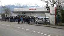 Reportage - Grève chez Tornier SAS contre le plan de sauvegarde de l'emploi