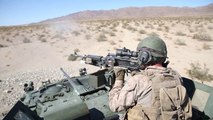 U.S. Marines Conduct Fire & Maneuver During Exercise