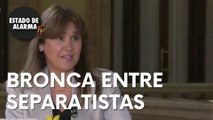 DESCOMUNAL BRONCA ENTRE SEPARATISTAS: BORRÁS CONTRA JUNQUERAS