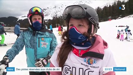 Isère : des enfants autorisés à skier