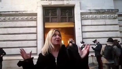 Marilena Alescio al termine della 2° Giornata di  Consultazioni