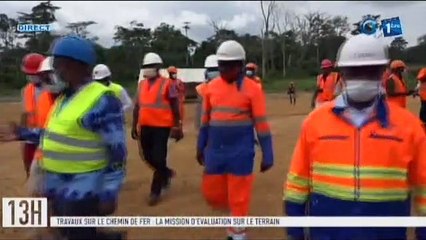 RTG/ Evolution des travaux de remise à niveau de la voie ferrée