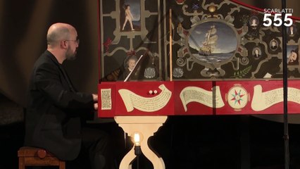 Scarlatti : Sonate pour clavecin en Si bémol Majeur K 267 L 434, par Luca Guglielmi - #Scarlatti555