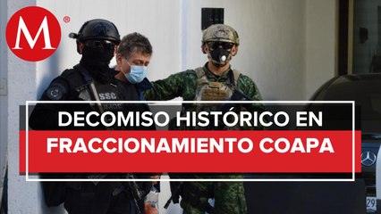 ¡Histórico! Decomisan en CdMx 800 kilos de cocaína valuada en 11 mdd