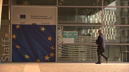 Exteriores de la Comisión Europea en Bruselas