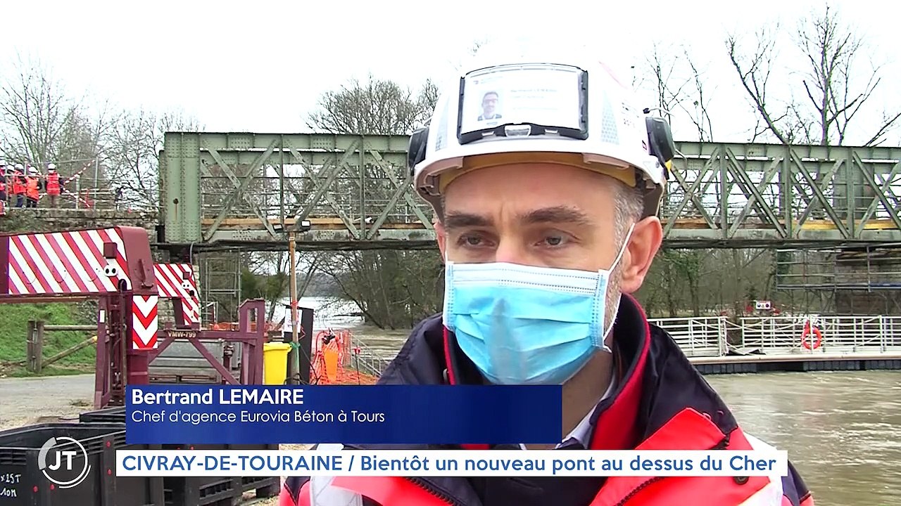 CYVRAY-DE-TOURAINE / Bientôt un nouveau pont au dessus du Cher