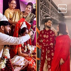 Mamata Banerjee Attends TV Actors Neel Bhattacharya And Trina Saha's Wedding