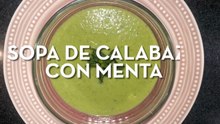 Sopa de calabaza y los tips nutricionales de esta verdura.