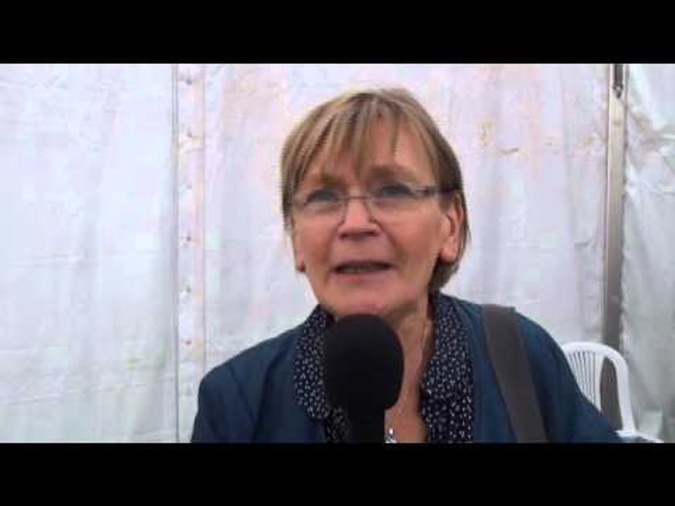 Marie-George Buffet à la Fête de l'Humanité 2012