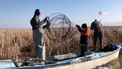 Avcılıkta kullanılması yasak 6 bin 500 metre pinter ele geçirildi