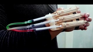 X-MEN WOLVERINE Claws fully automatic DIY tutorial - Popsicle sticks