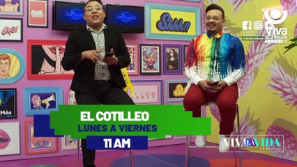Víctor y José Antonio se preparan para presentar el programa “El Cotilleo”