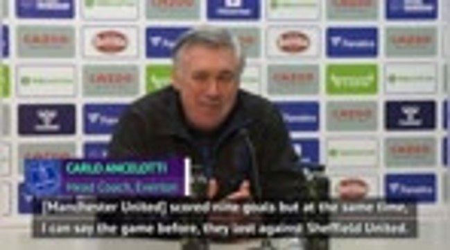 This is bad news! - Ancelotti wary of Man United threat