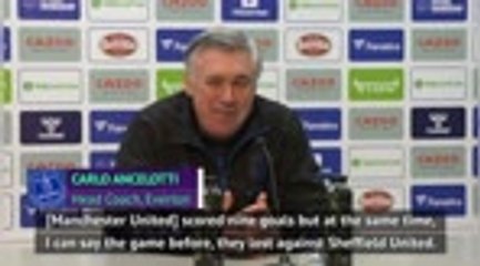 This is bad news! - Ancelotti wary of Man United threat