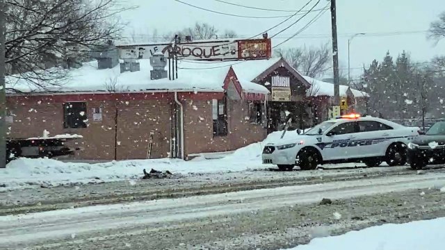 Accident sur St-Pierre à Saint-Constant (Le Reflet - Erick Rivest)