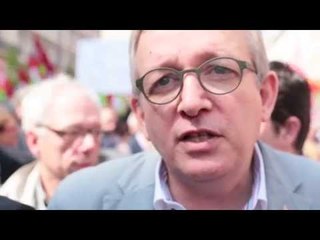 Pierre Laurent / Marche nationale contre l'austérité