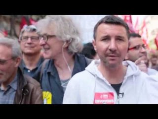 Olivier Besancenot / Marche nationale contre l'austérité