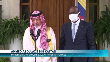 Le Président Alassane Ouattara reçoit un Ministre saoudien