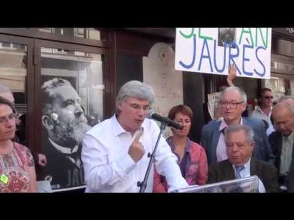 Patrick Le Hyaric : Jaurès, homme de paix, cons...