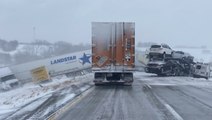 Major pileup shuts down I-80 in Iowa
