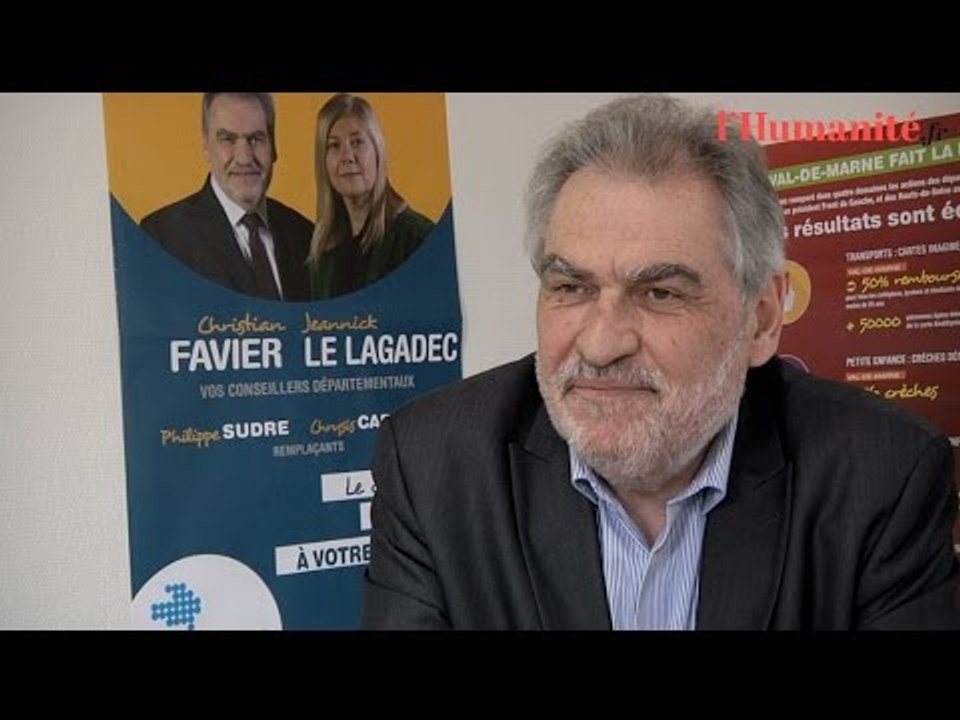 Christian Favier : "Il faut garder le Val-de-Marne solidement ancré à gauche"