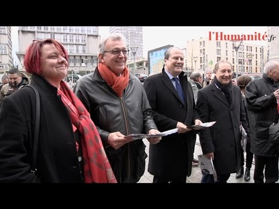 Unis derrière le Front de gauche pour battre l'...