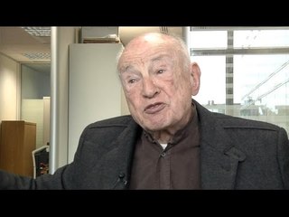 Edgar Morin, rédacteur en chef de l'Humanité