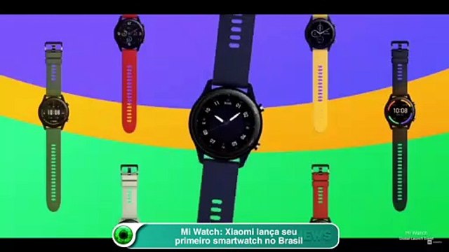 Mi Watch- Xiaomi lança seu primeiro smartwatch no Brasil
