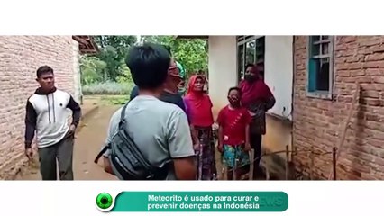 Meteorito é usado para curar e prevenir doenças na Indonésia