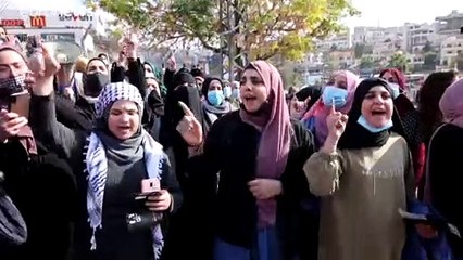 فلسطينيو الداخل يتظاهرون في أم الفحم بعد مقتل شاب على أيدي عناصر الشرطة الإسرائيلية