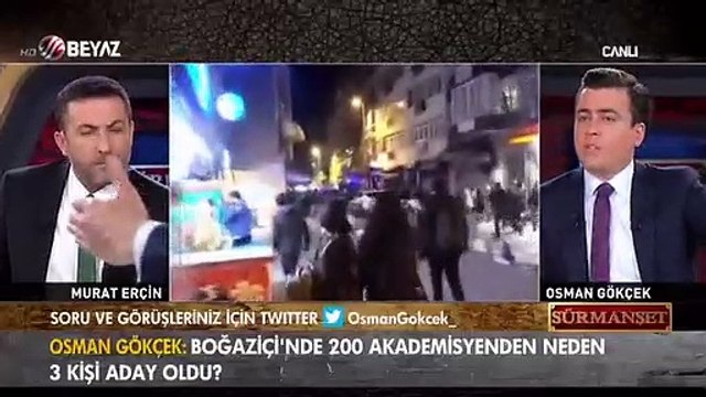 Osman Gökçek 'Bu bir öğrenci hareketiyse terör örgütlerinin orada ne işi var'