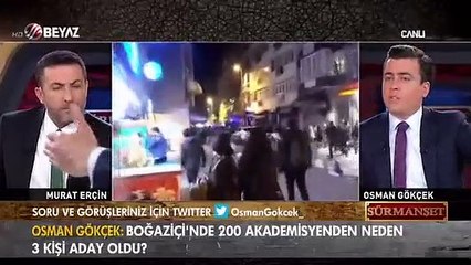 Osman Gökçek 'Bu bir öğrenci hareketiyse terör örgütlerinin orada ne işi var'