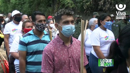 Pueblo organizado realiza jornada de limpieza en la Laguna de Tiscapa