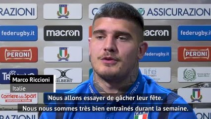 Italie - Riccioni : "Nous devrons nous battre"