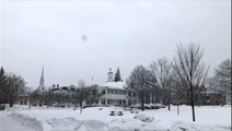Snow blankets much of Vermont