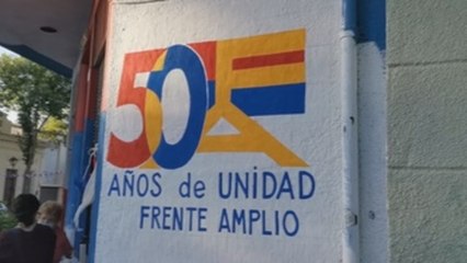 El Frente Amplio de Uruguay celebra 50 años como "ejemplo de unidad política"