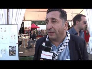 Fete de l'Humanité. "Marwan Barghouti, prix Nobel de la Paix"