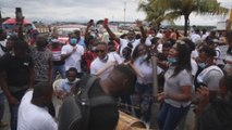 Protestas en Buenaventura por choques armados entre bandas