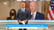 US President Joe Biden announces foreign policy shift _ DW News
