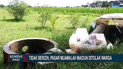 Warga Tolak Pembangunan Pasar Muamalah di Madiun, Pengelola Akui Sudah Sosialisasi