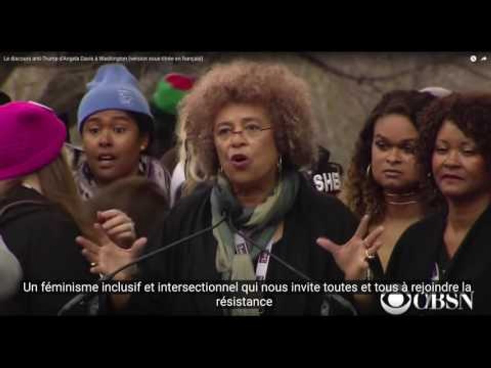 Le discours de résistance anti-Trump d'Angela Davis (Sous-titres en français)