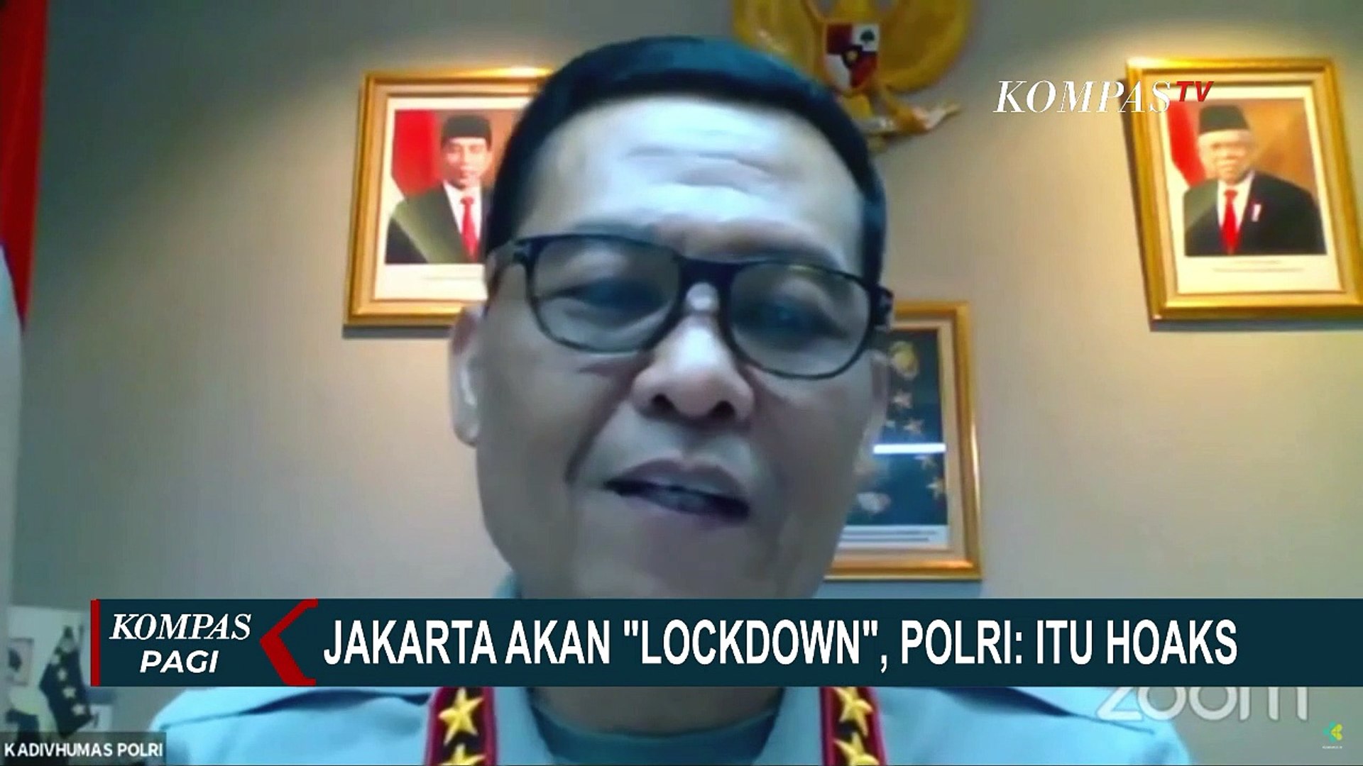 ⁣Polri: Jakarta Lockdown 12-15 Februari adalah Hoaks