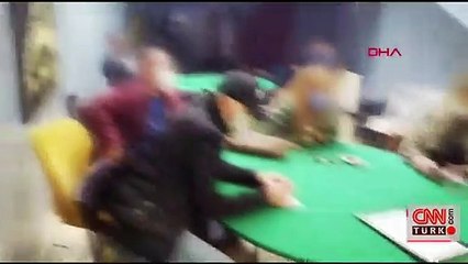 Kafede oyun oynayan 13 kişiye 52 bin 650 lira ceza