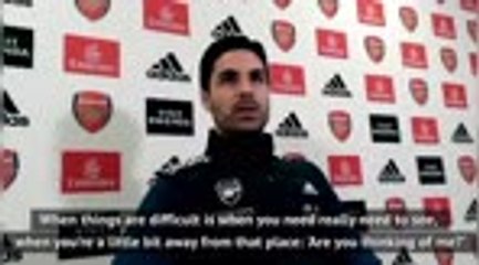 Arsenal squad have shown real support for Aubameyang - Arteta