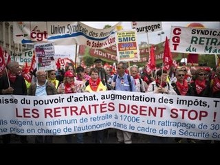 Emmanuel Macron veut imposer la double peine aux retraités