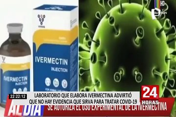 Ivermectina: Laboratorio que la elabora desaconseja su uso para tratar el COVID-19