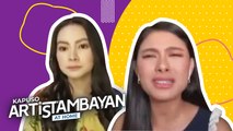 ArtisTambayan: Kate Valdez at Barbie Forteza, nahirapan daw sa lock-in taping