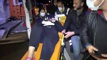 Kendini bıçakladı, karnındaki bıçak ile ambulansı bekledi