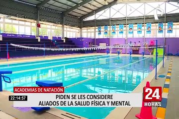 Academias de natación piden autorización para reabrir y colaborar son la salud de las personas