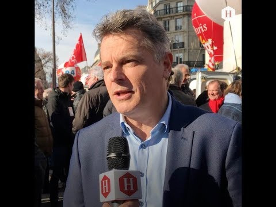 "l'Humanité, c'est la voix de ceux qui luttent, de ceux qui espèrent"